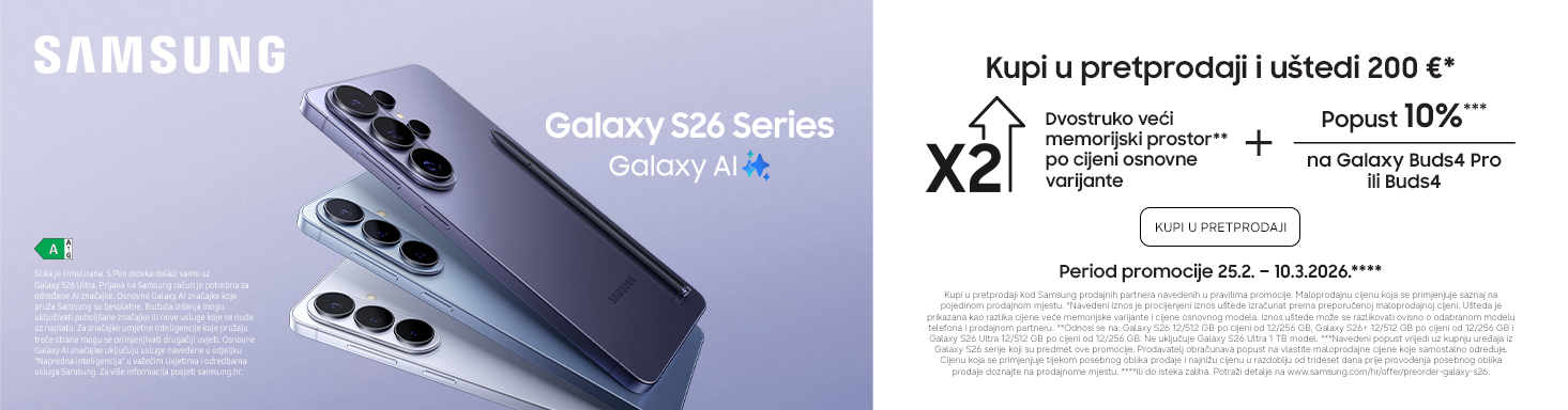 Samsung Galaxy S26 Series - Kupi u pretprodaji