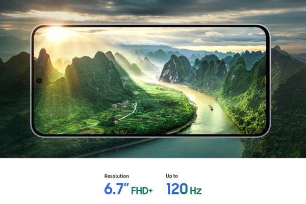 Samsung Galaxy S25 FE_zaslon